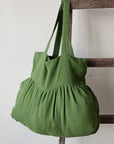 Apple Green Sunday Linen Bag