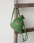 Hedgehog Linen Backpack