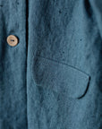 Marine Blue Long Coat
