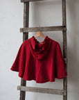 Little Red Riding Hood Linen Cape
