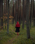 Little Red Riding Hood Linen Cape