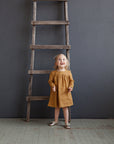 Mustard Classic Linen Dress