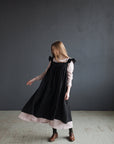 Black Prairie Linen Dress