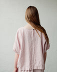 Baby Pink Summer Linen Tunic