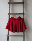 Little Red Riding Hood Linen Cape