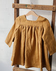 Mustard Classic Linen Dress