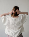 White Summer Linen Tunic