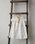 White Summer Linen Dress