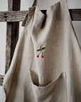 Natural Traditional Linen Apron