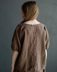 Cacao Summer Linen Tunic