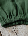 Forest Green Linen Bloomers
