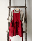 Cherry Linen Apron