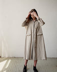 Natural Classic Linen Coat