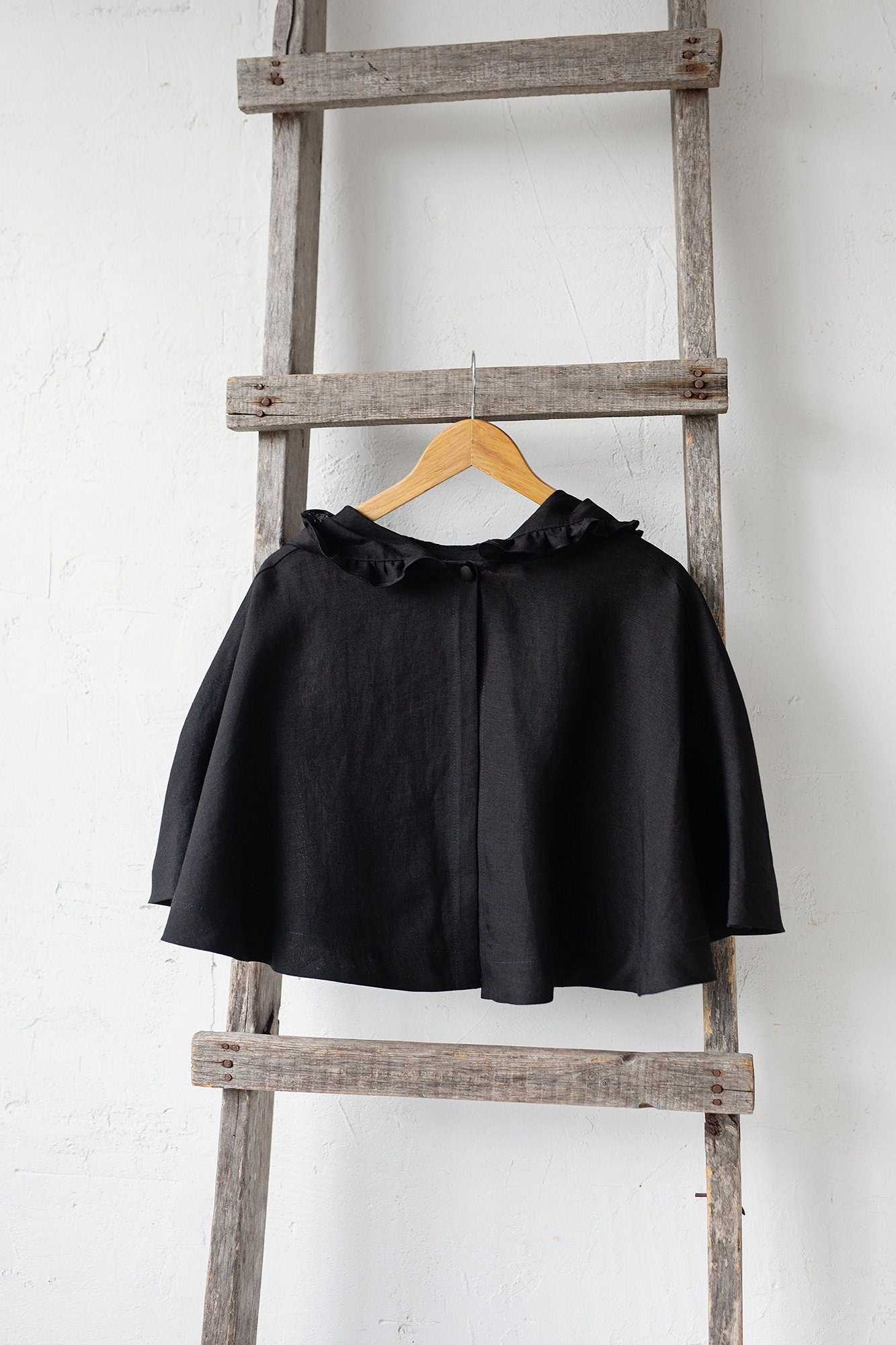 Little Red Riding Hood Linen Cape