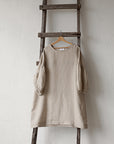 Natural Short Kimono Linen Dress