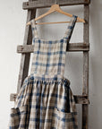 Beach Festive Cottage Linen Dress