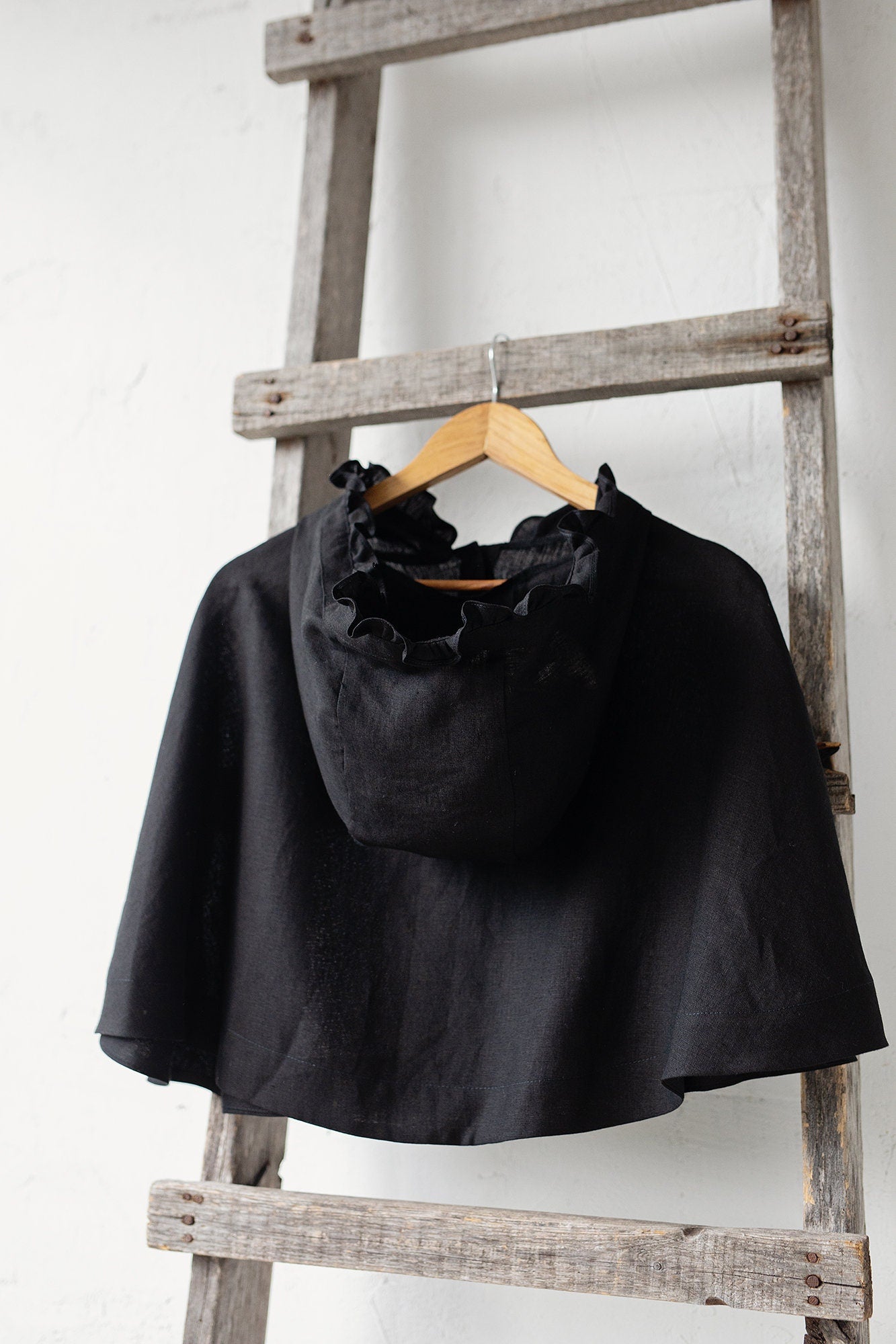 Little Red Riding Hood Linen Cape