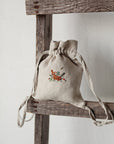 Fawn in the Meadow Linen Backpack