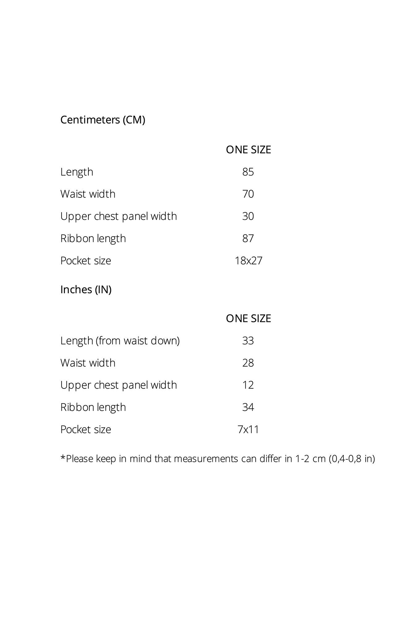 Cherry Traditional Linen Apron
