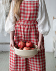 Garden Festive Cottage Linen Dress