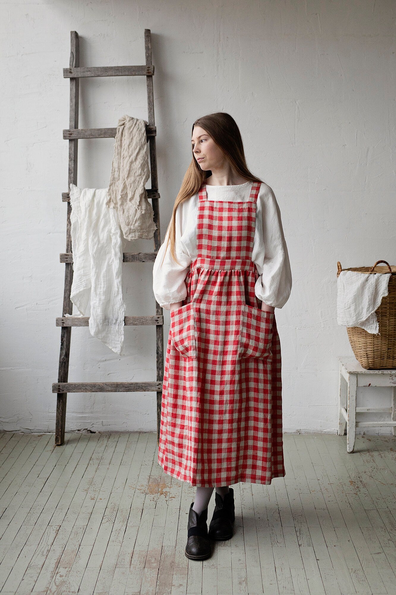 Outlets Lu And Ro pinafore dress