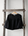 Black Short Linen Tunic