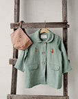 Dusty Rose Classic Linen Bonnet