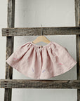 Big Ruffle Linen Collar with Branches