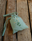 Chamomile Pouch Linen Bag