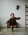 Chocolate Linen Tunic Dress