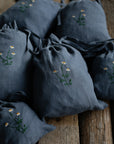 Chamomile Pouch Linen Bag