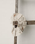 Natural Ruffle Linen Collar with Branches