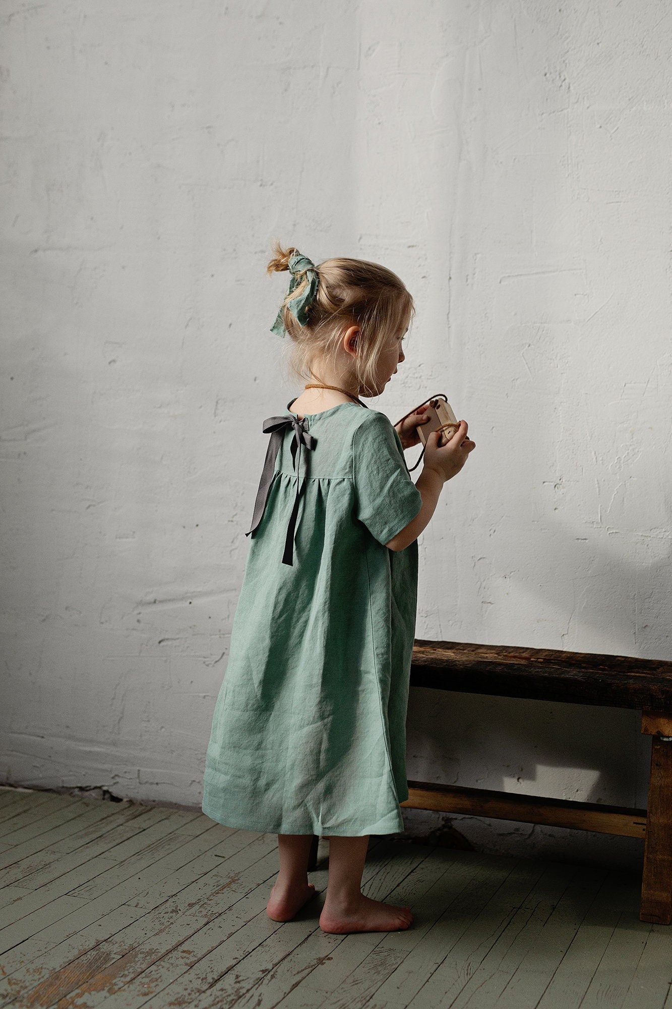 Mint Summer Linen Dress – allthebeautifullinen