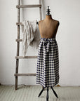 Picnic Festive Apple Linen Apron