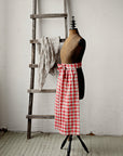 Garden Festive Apple Linen Apron