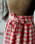 Garden Festive Apple Linen Apron