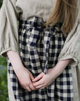 Picnic Festive Apple Linen Apron