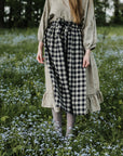 Picnic Festive Apple Linen Apron