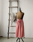 Garden Festive Apple Linen Apron