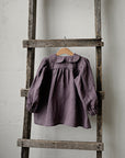Mauve Linen Tunic Dress