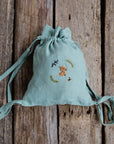 Baby Rabbit Linen Backpack