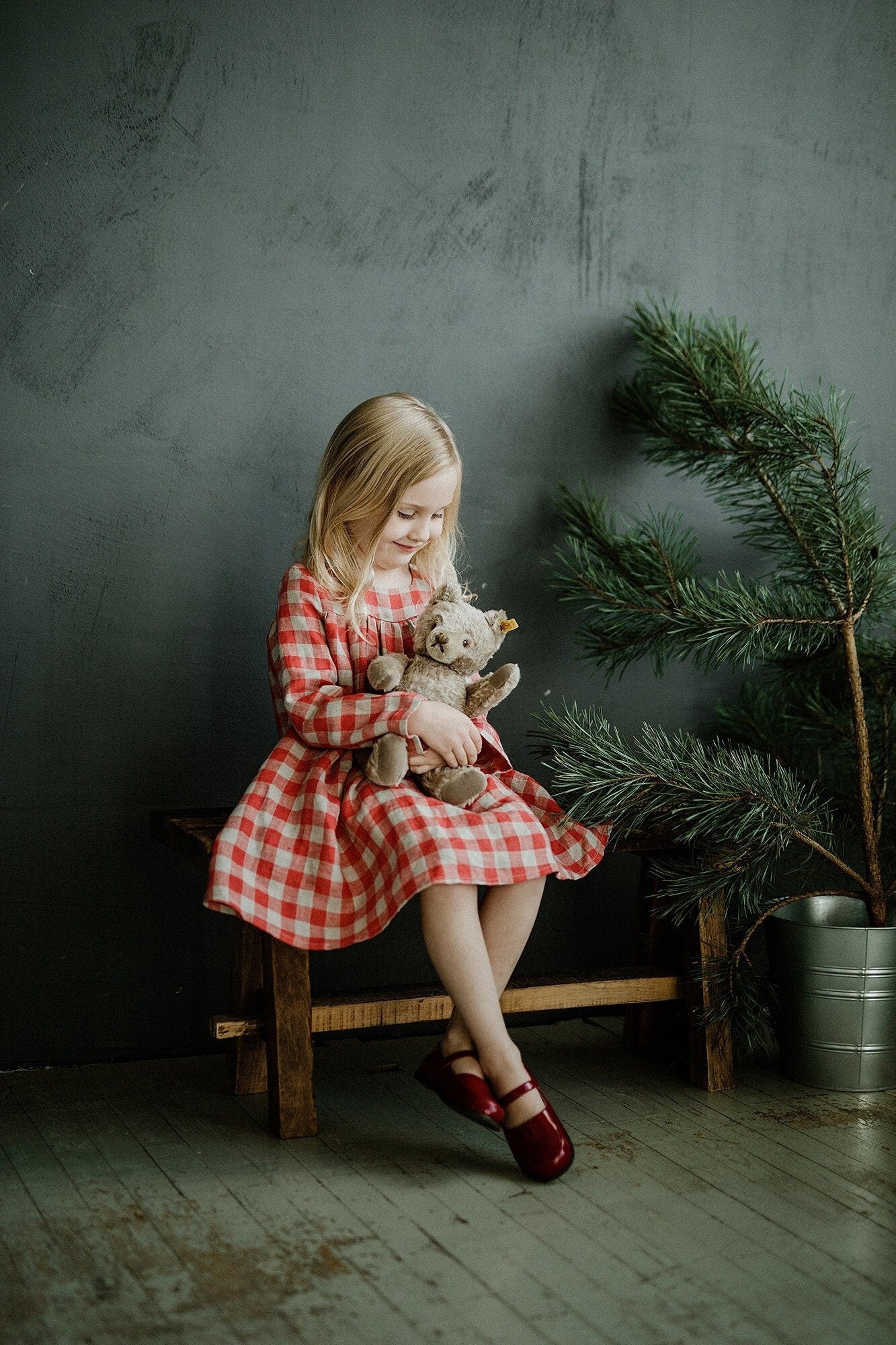 Garden Classic Linen Dress