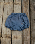 Dusty Blue Linen Bloomers
