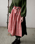 Garden Festive Apple Linen Apron