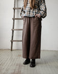 Cacao Linen Culottes
