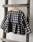Picnic Festive Ruffle Linen Jacket