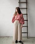 Sand Linen Culottes