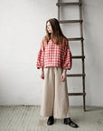 Sand Linen Culottes
