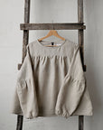 Natural Victorian Linen Tunic
