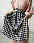 Picnic Festive Apple Linen Apron